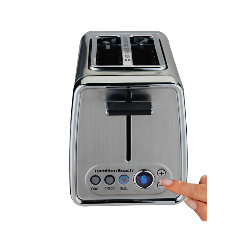 Hamilton Beach 2 Slice Modern Chrome Toaster & Reviews Wayfair